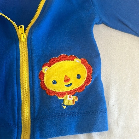 Fisher-Price Red and Blue Infant Jacket hoodie - Picture 4 of 5